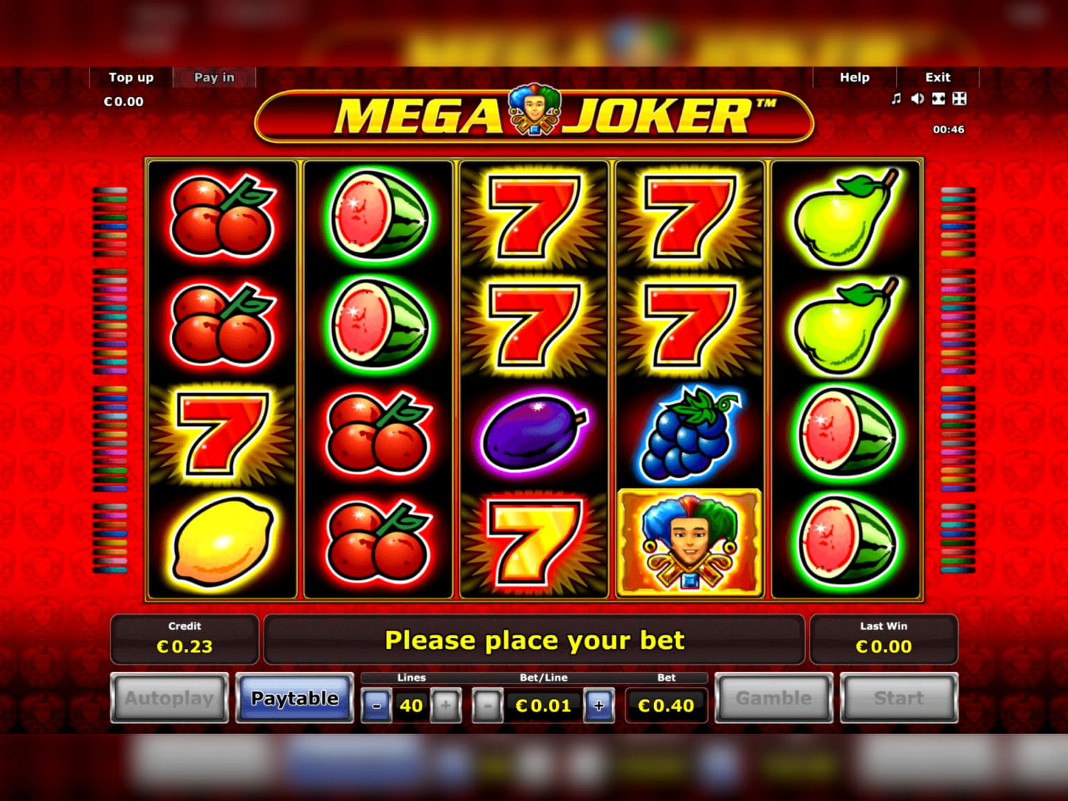 EUR 60 Casino tournaments freeroll at 777 Casino