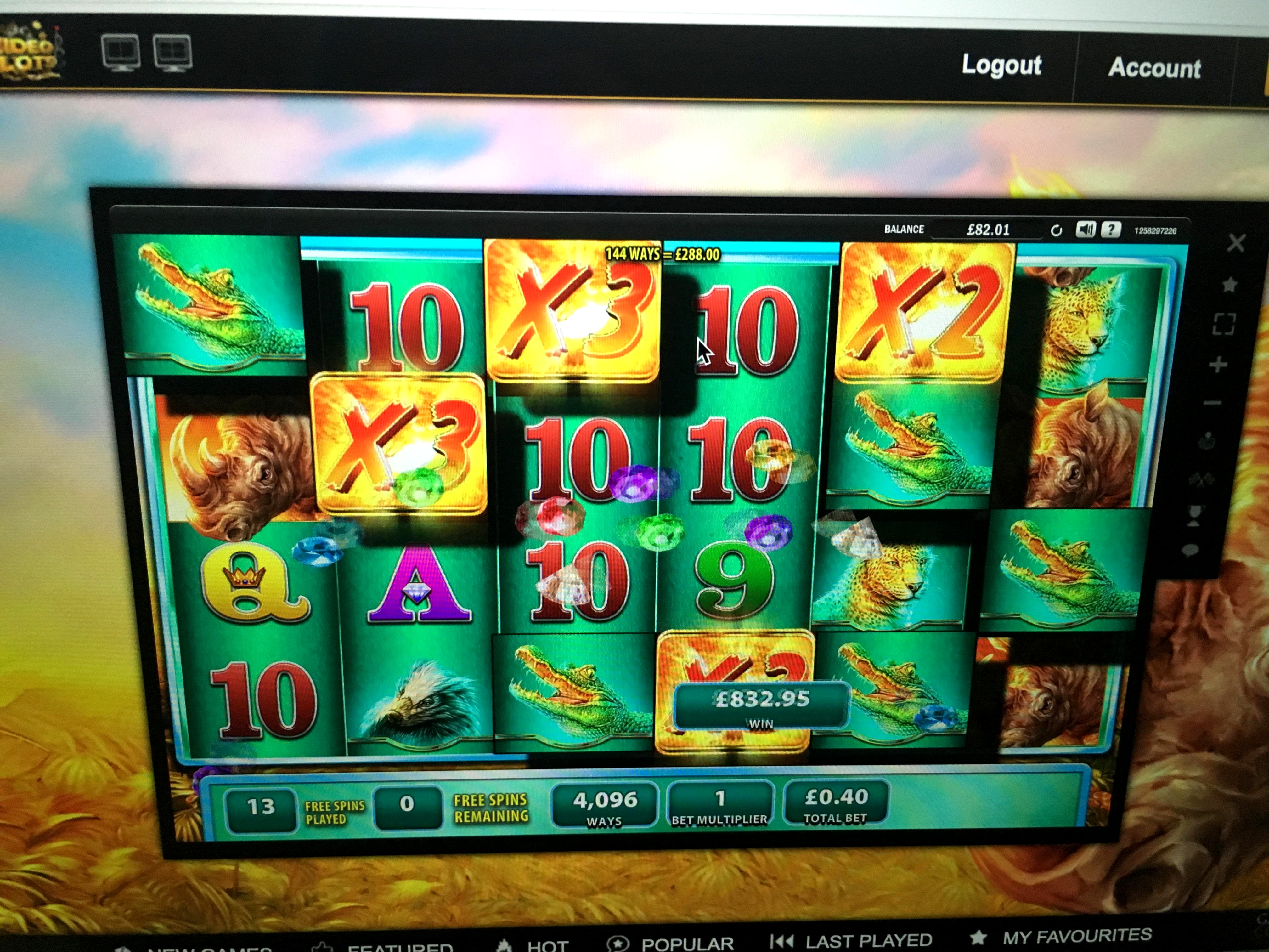 720% Signup casino bonus at River Belle Casino