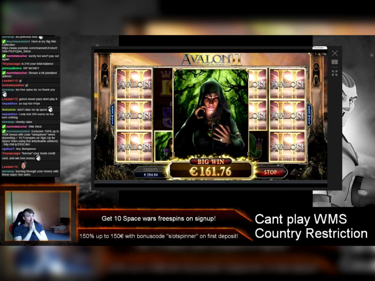 255 Loyal Free Spins! at Euro Palace Casino