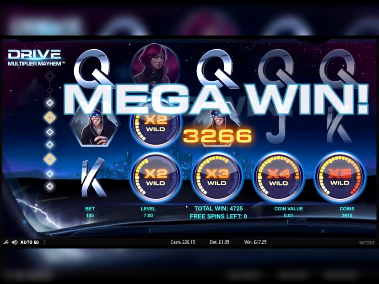 190 free spins at Genesis Casino