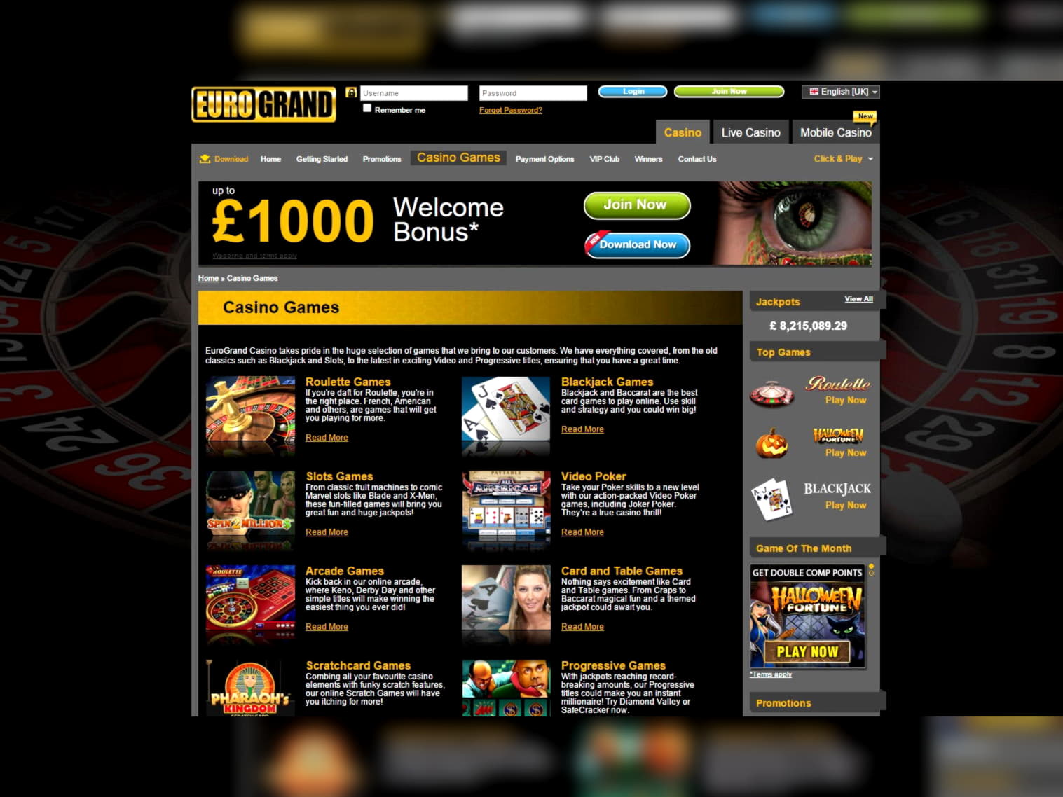 EURO 155 FREE CASINO CHIP at All Slots Casino
