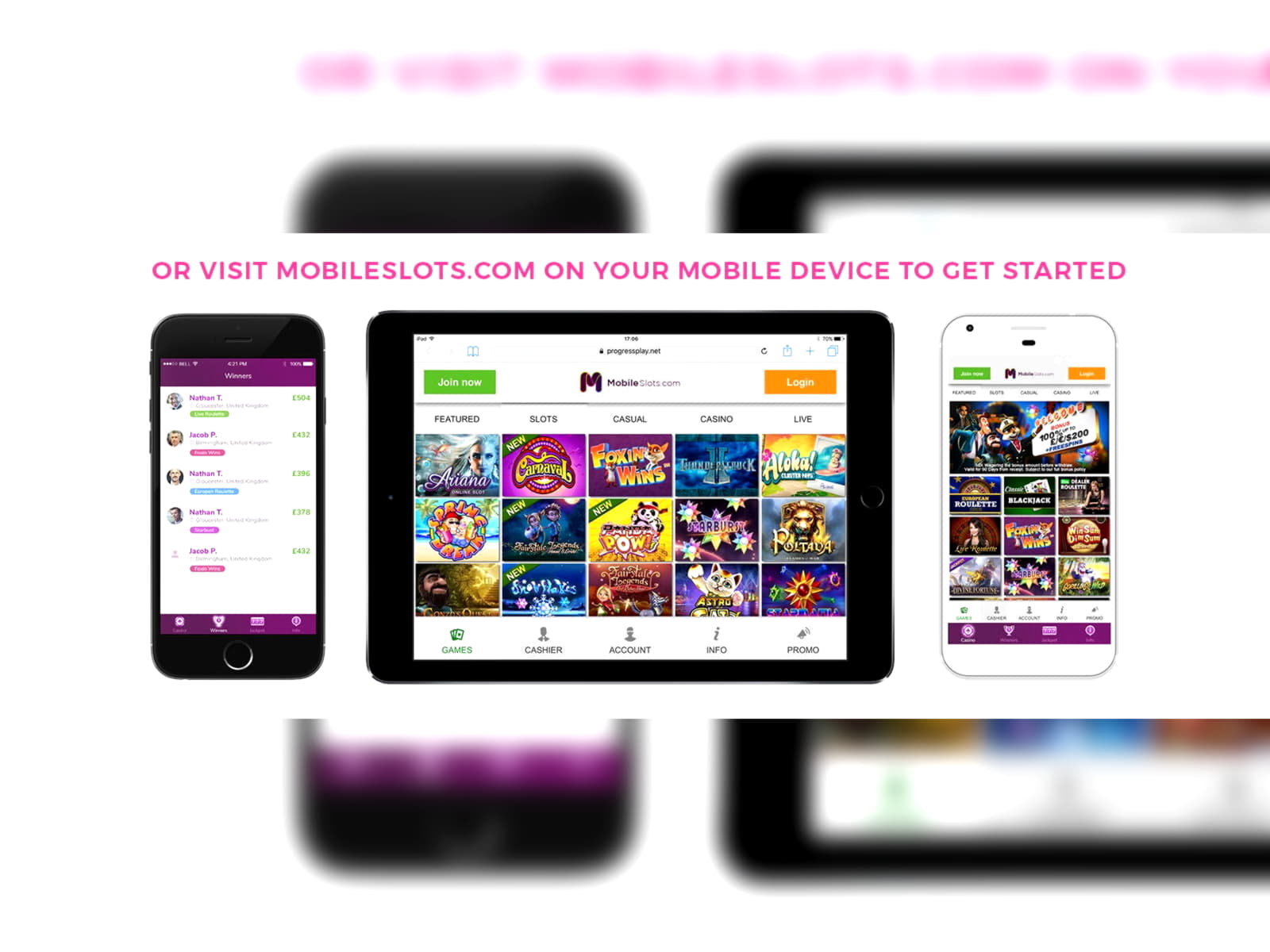 170 free spins casino at Betway Casino