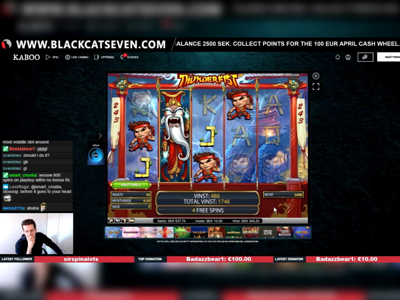 £1695 No deposit at Jackpot City Casino