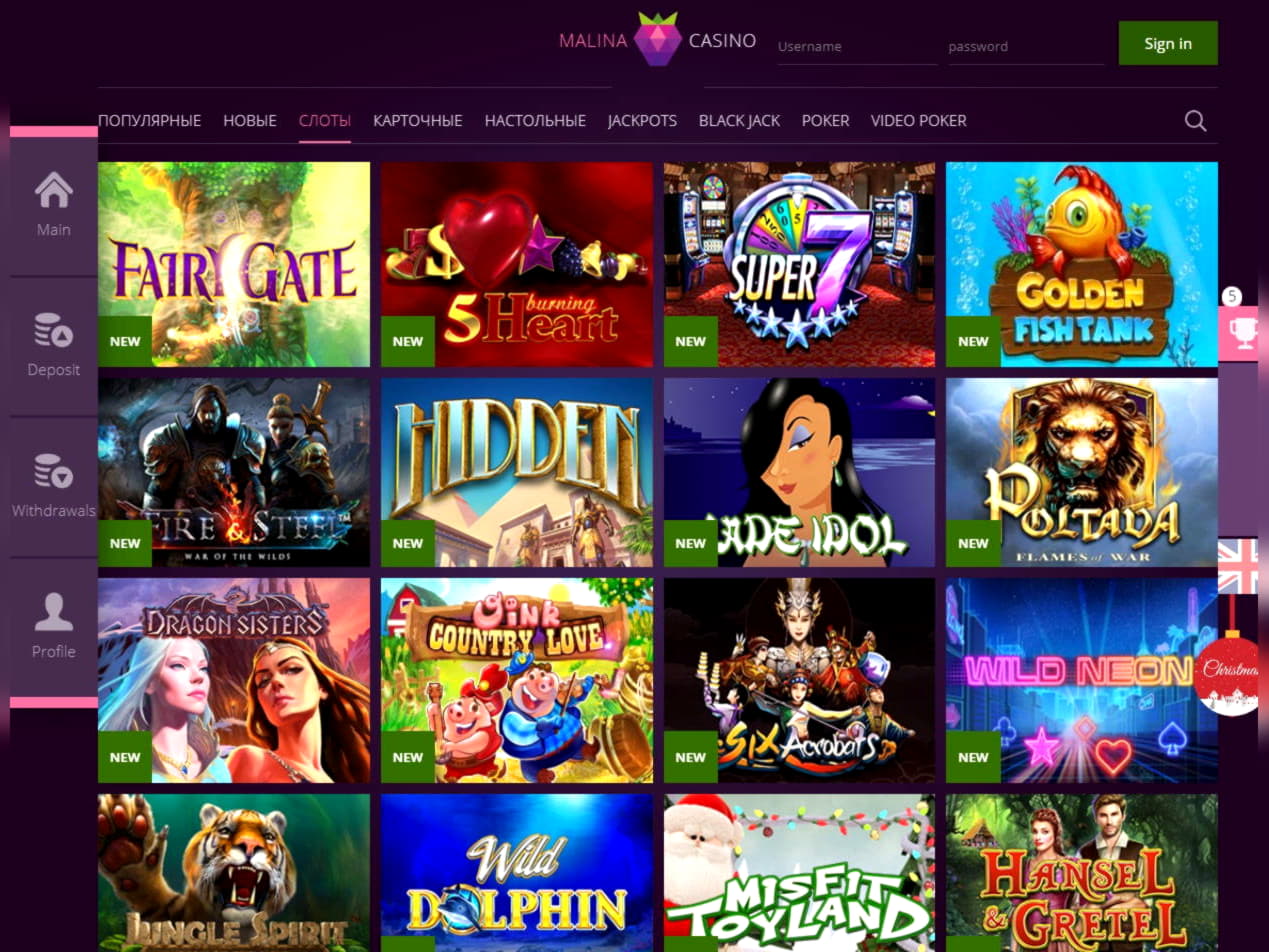 65 Free Spins Casino at Mrgreen Casino