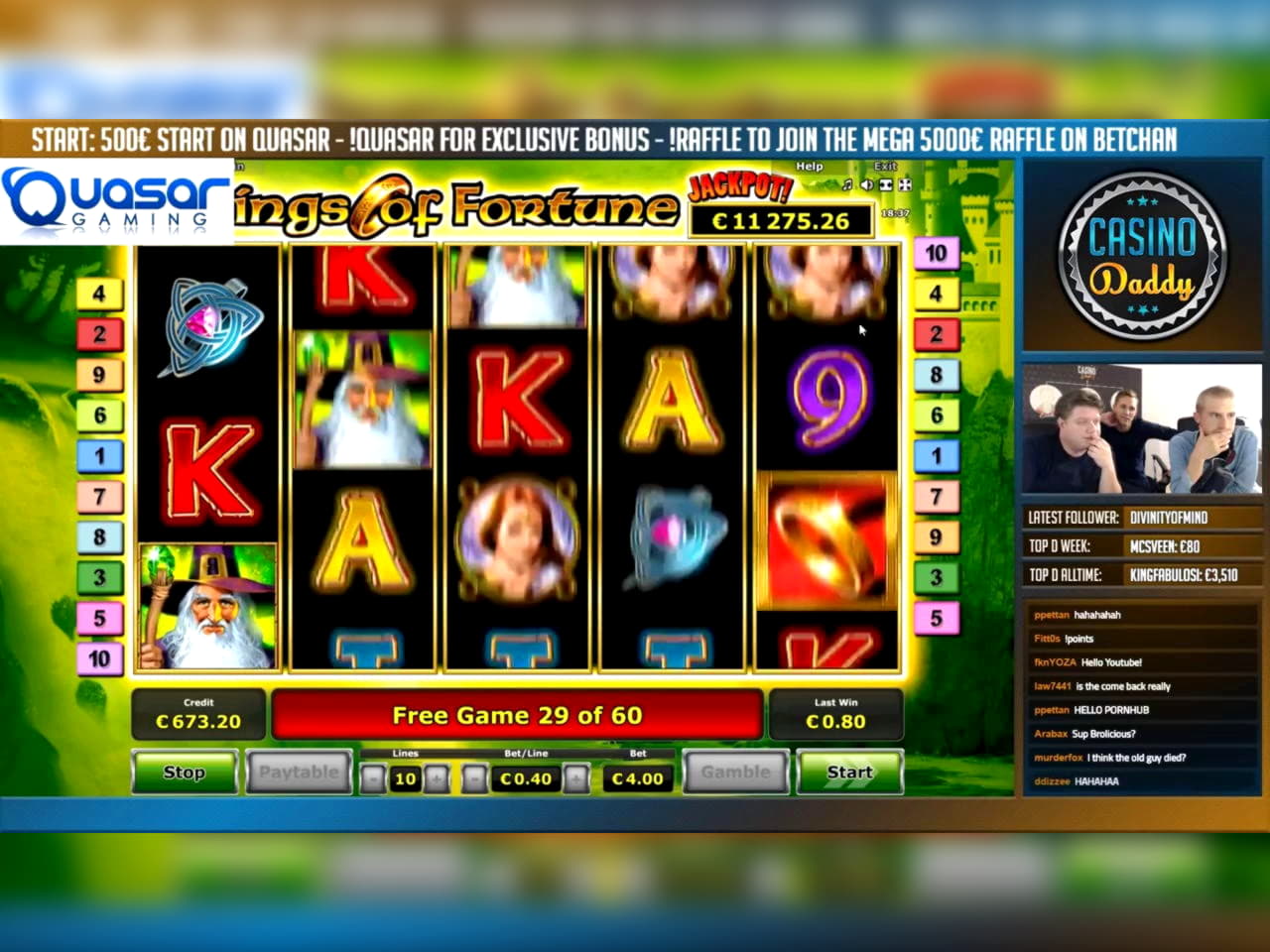€2475 NO DEPOSIT at 777 Casino