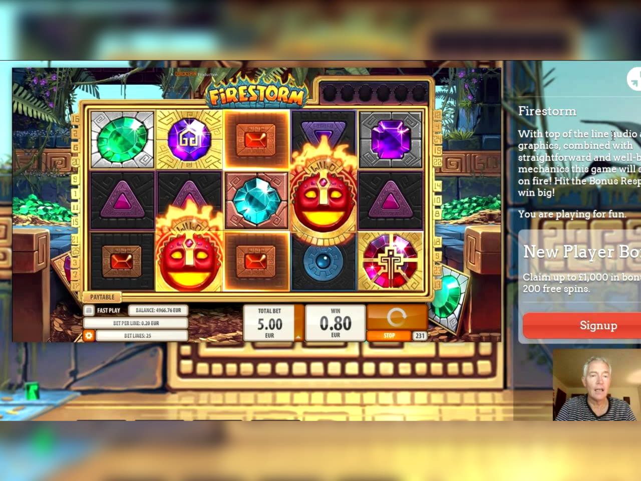 745% Signup casino bonus at Casino Room