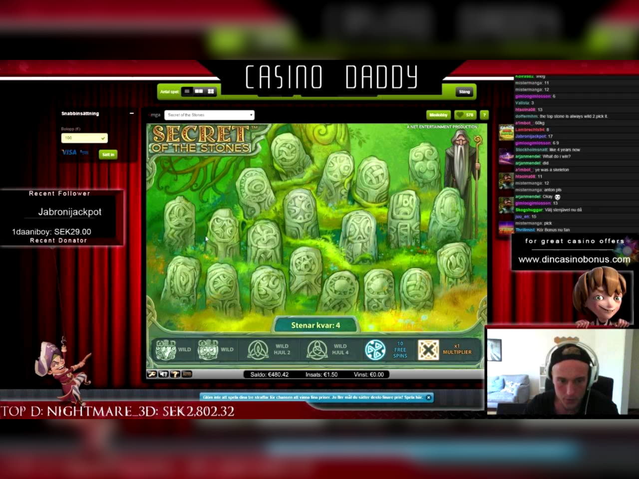 ﻿$110 Free Money at bWin Casino
