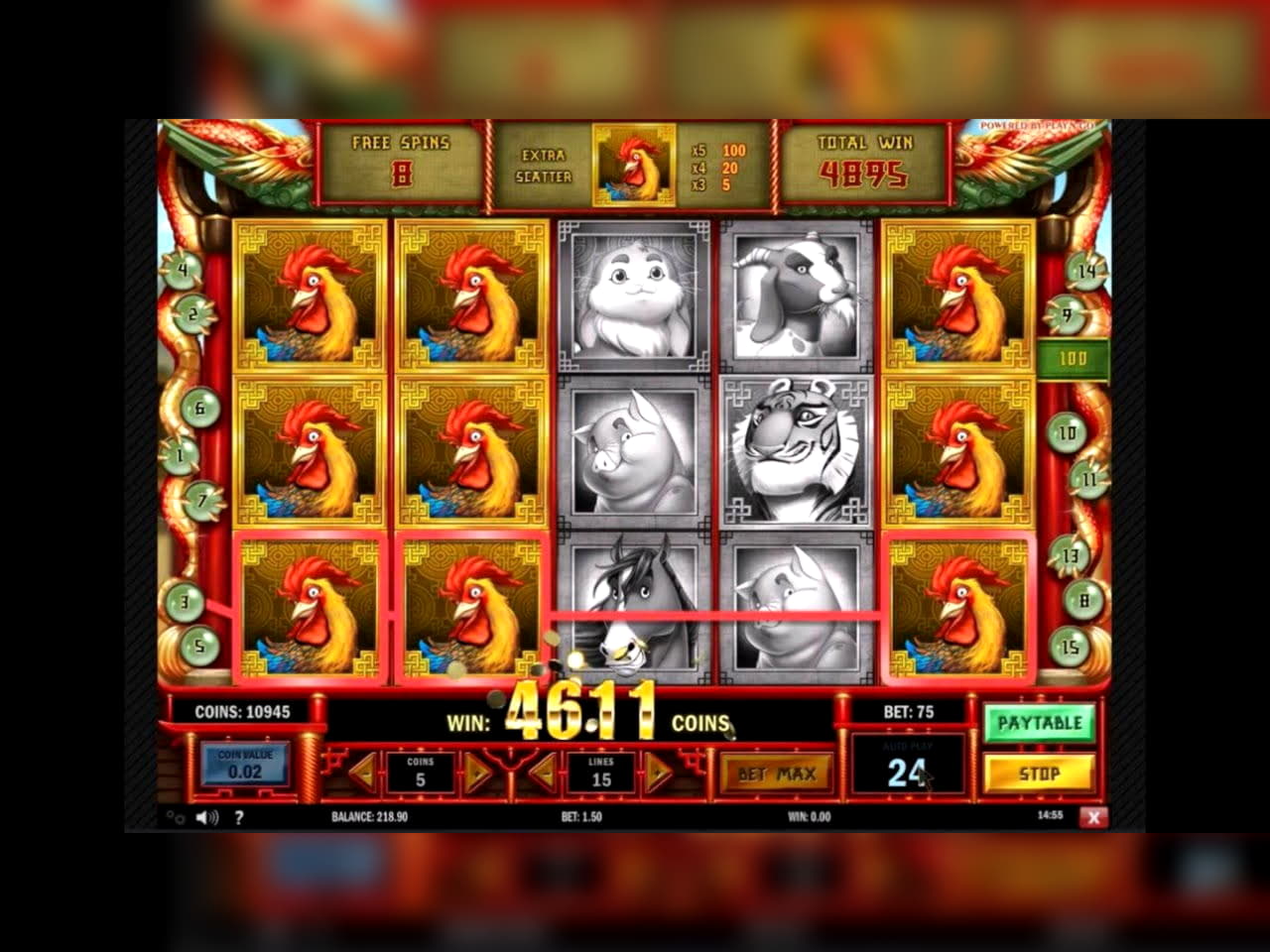 EURO 535 Daily freeroll slot tournament at Genesis Casino