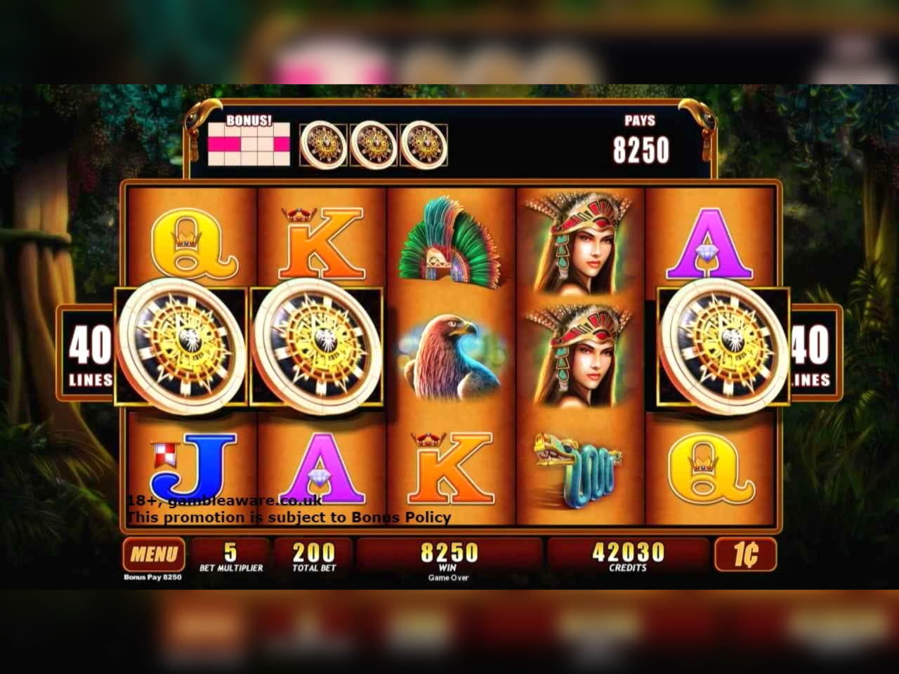 EURO 3545 NO DEPOSIT at Betway Casino