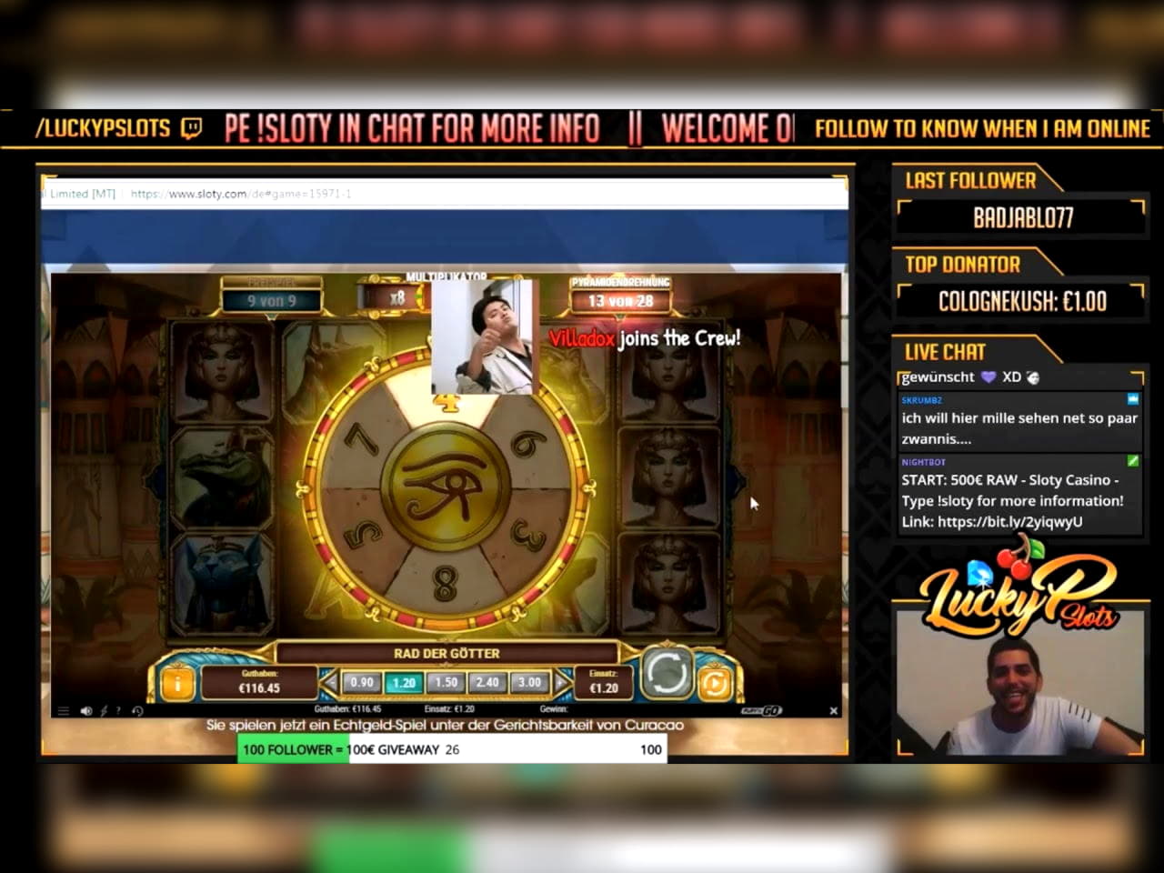 Eur 3070 No Deposit at Casino Max
