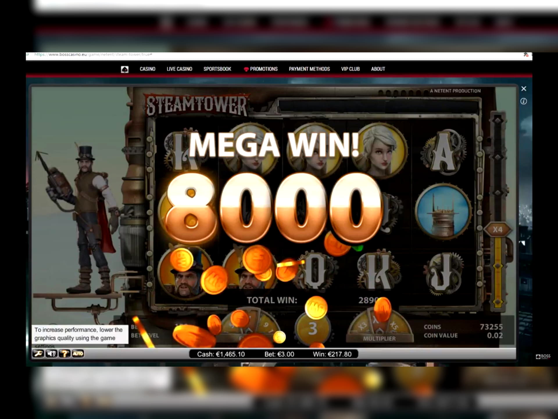 Eur 495 Casino tournaments freeroll at Jackpot City Casino