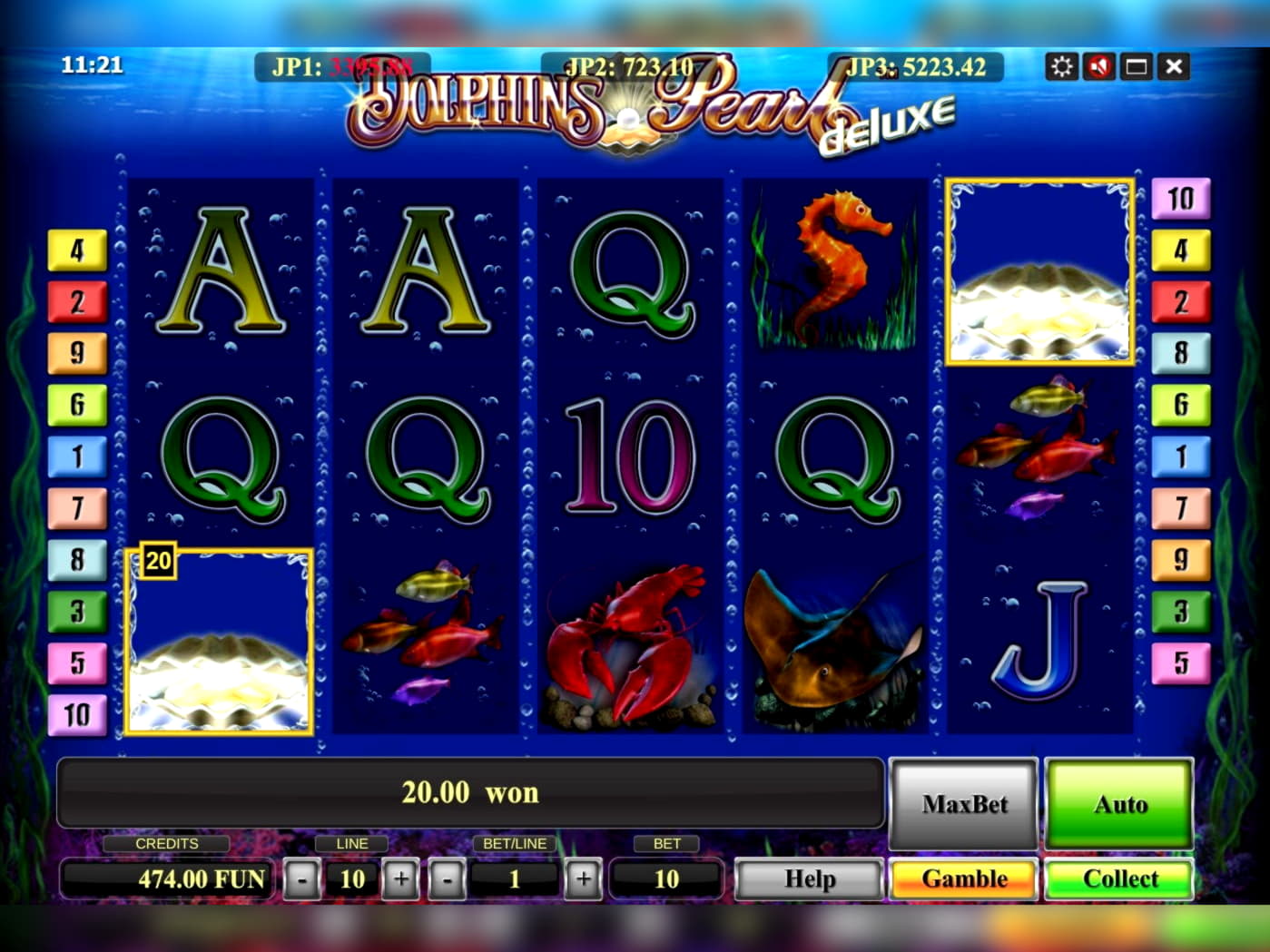 EURO 1325 No Deposit Bonus Casino at Spinit Casino