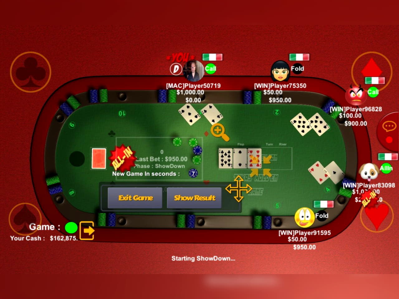 £745 Online Casino Tournament at Casino Room