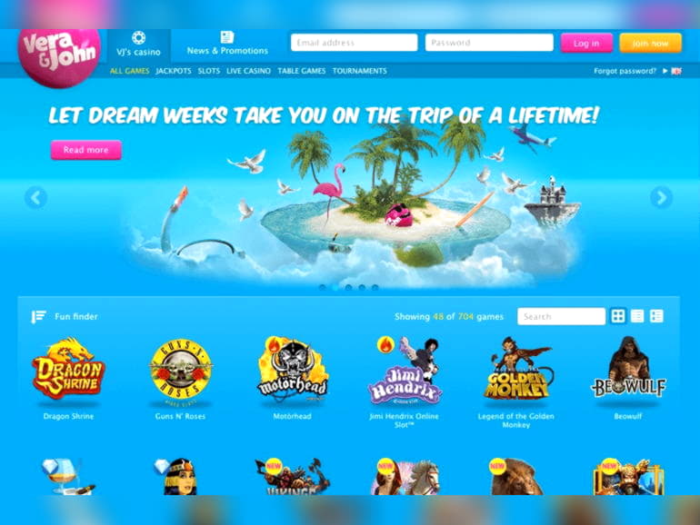 25 Free spins at Betway Casino
