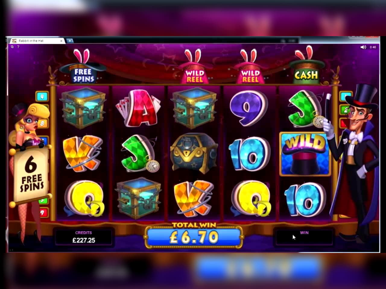 260 Trial Spins at Casino Room
