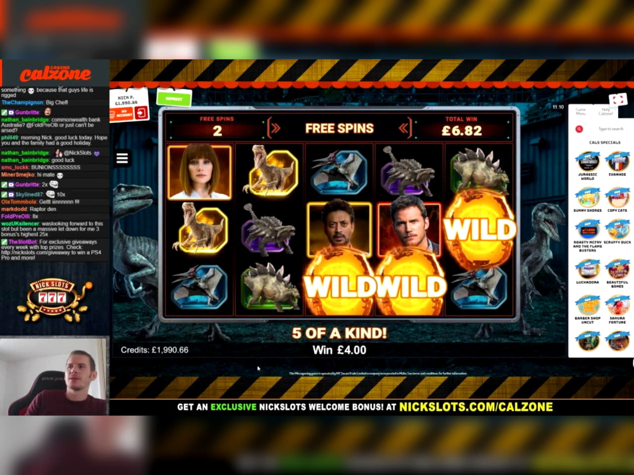 225 Free Spins at Cherry Jackpot Casino