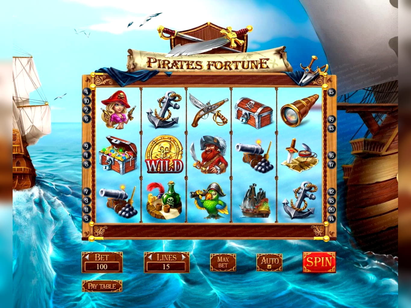 275 free spins at Casino Room