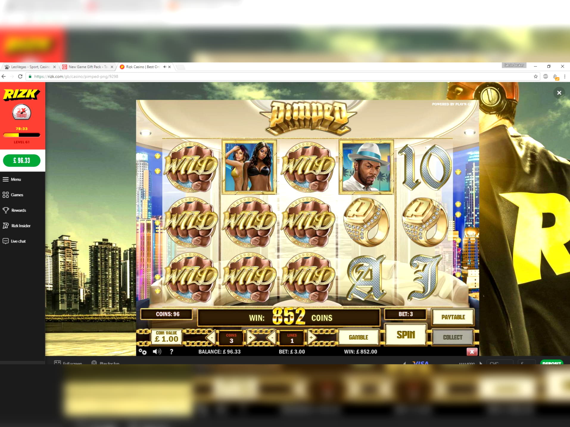 ﻿$580 Free Casino Ticket at Casino-X