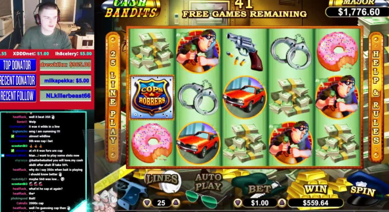 875% Match at a casino at Come On Casino