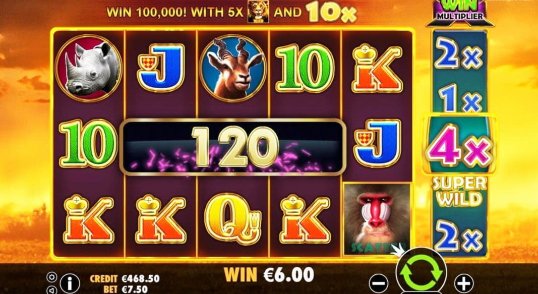 175% Match bonus casino at Gratorama Casino