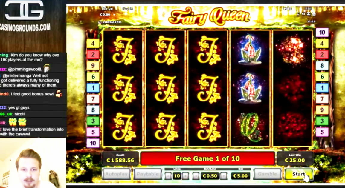 125 free casino spins at Lucky Nugget Casino