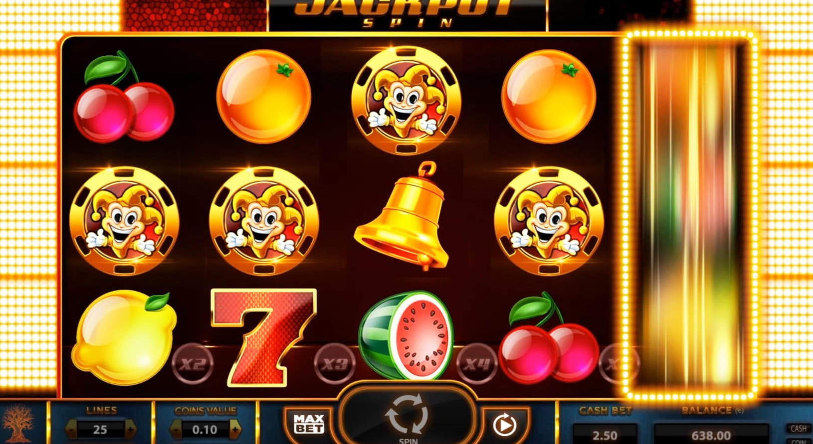 44 free spins at Betway Casino