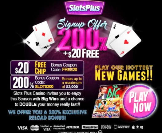 260% Deposit match bonus at Spinit Casino