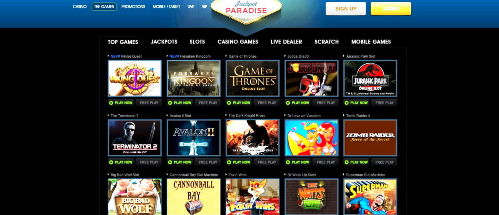 540% Deposit match bonus at Gratorama Casino
