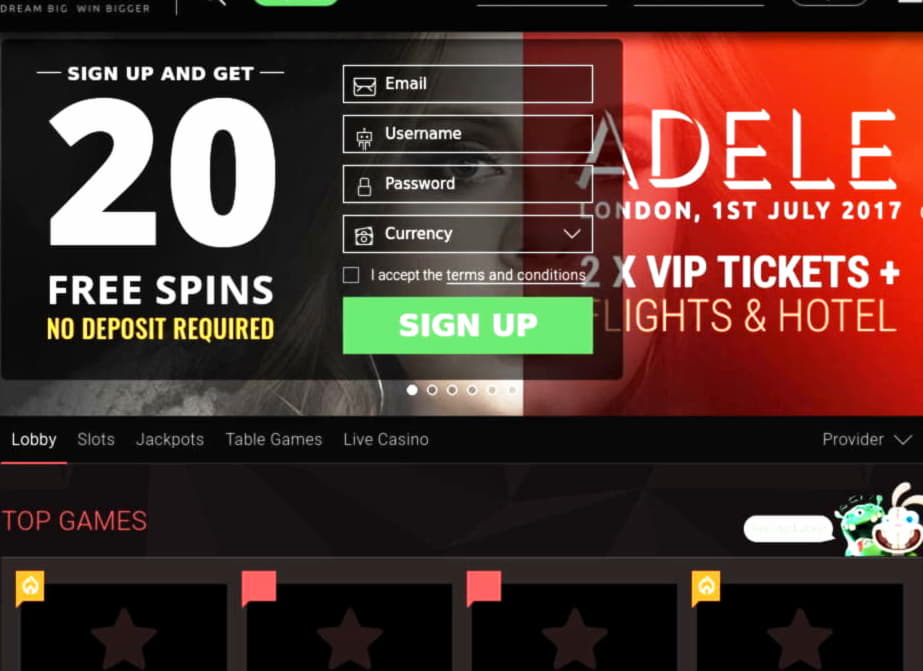 125 Free Spins no deposit at Platinum Play Casino