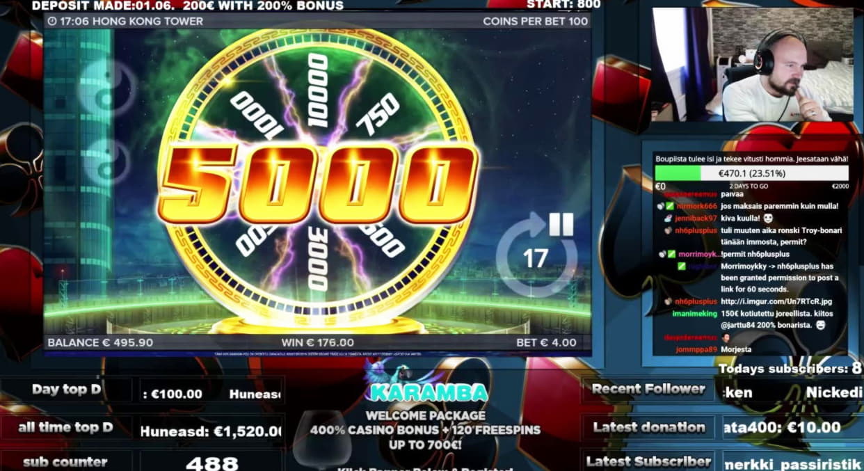 55 Free spins at Lucky Nugget Casino