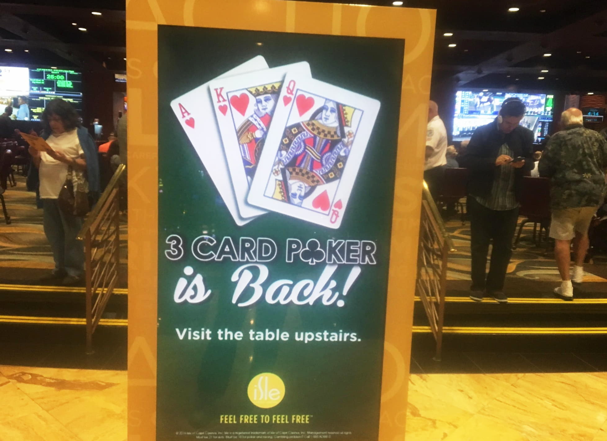£375 casino chip at Genesis Casino