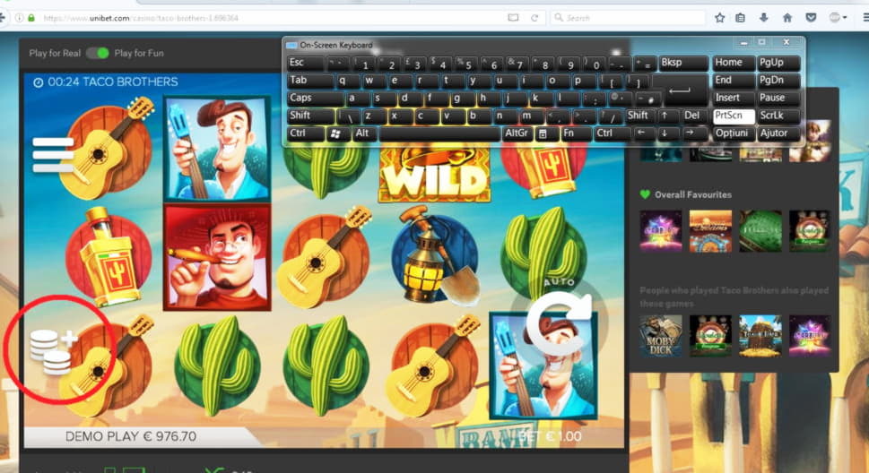 40% Match bonus casino at Mrgreen Casino