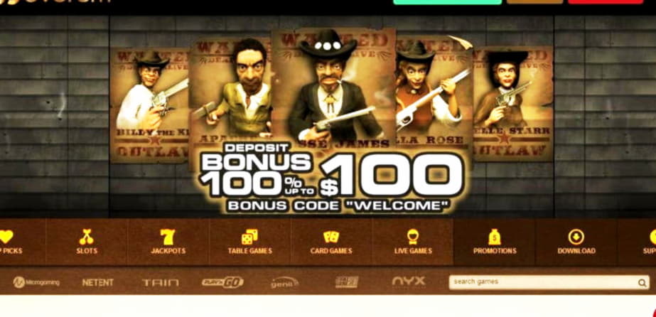 195% First Deposit Bonus at All Slots Casino