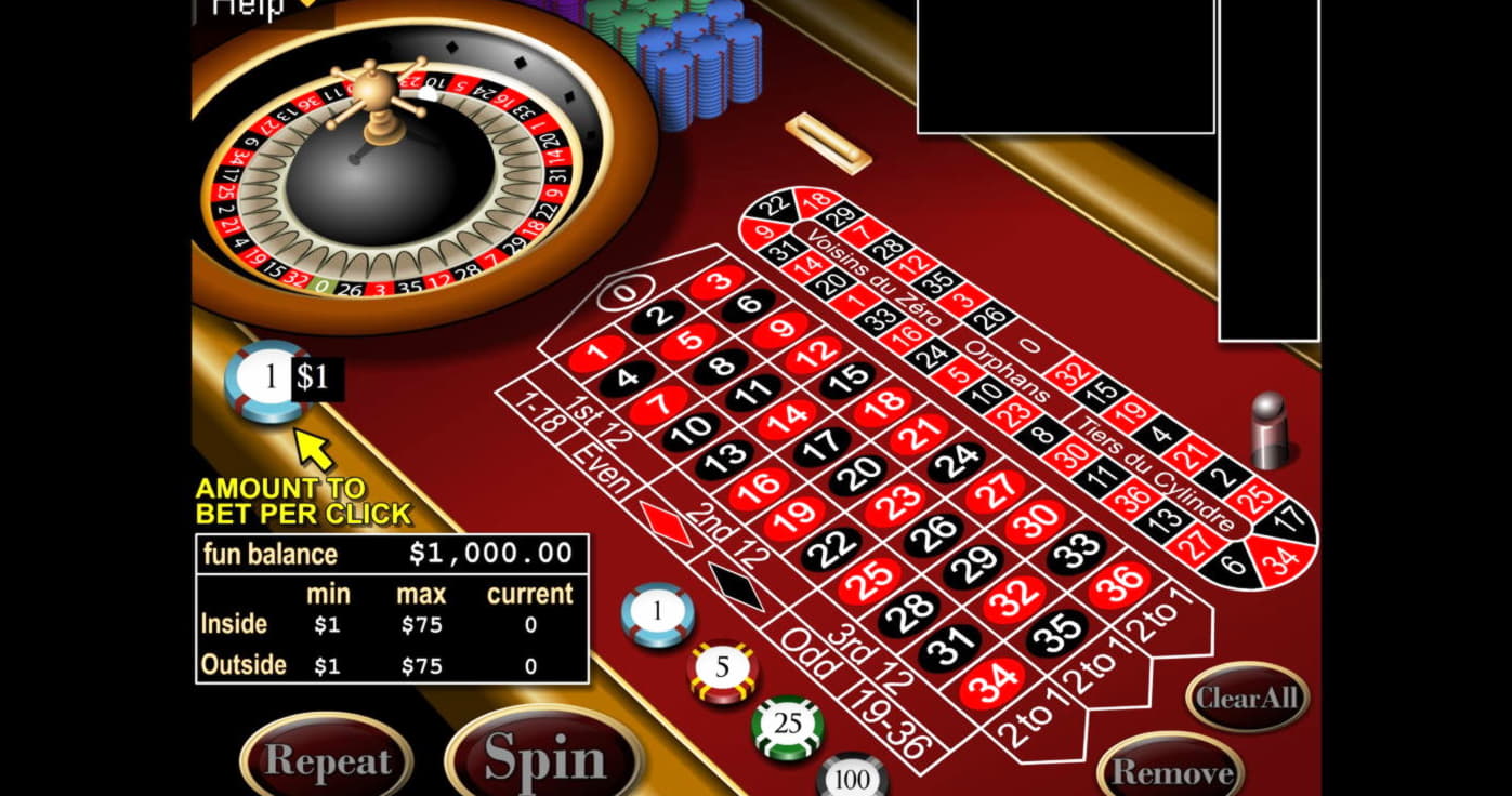 500% Match at a casino at Casino Room