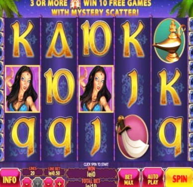 110 free casino spins at Ruby Fortune Casino