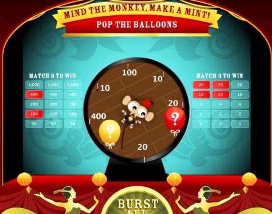 215 free spins at Come On Casino