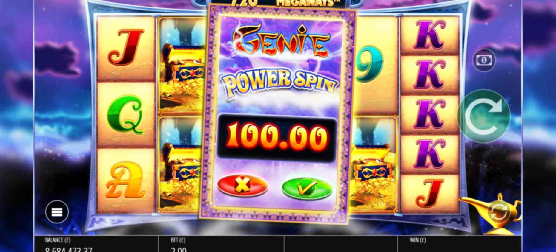 250 Free spins casino at Genesis Casino