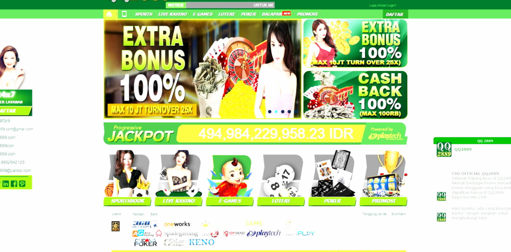 775% No Rules Bonus! at 888 Casino