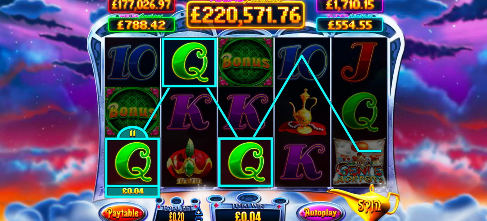 870% casino match bonus at Come On Casino