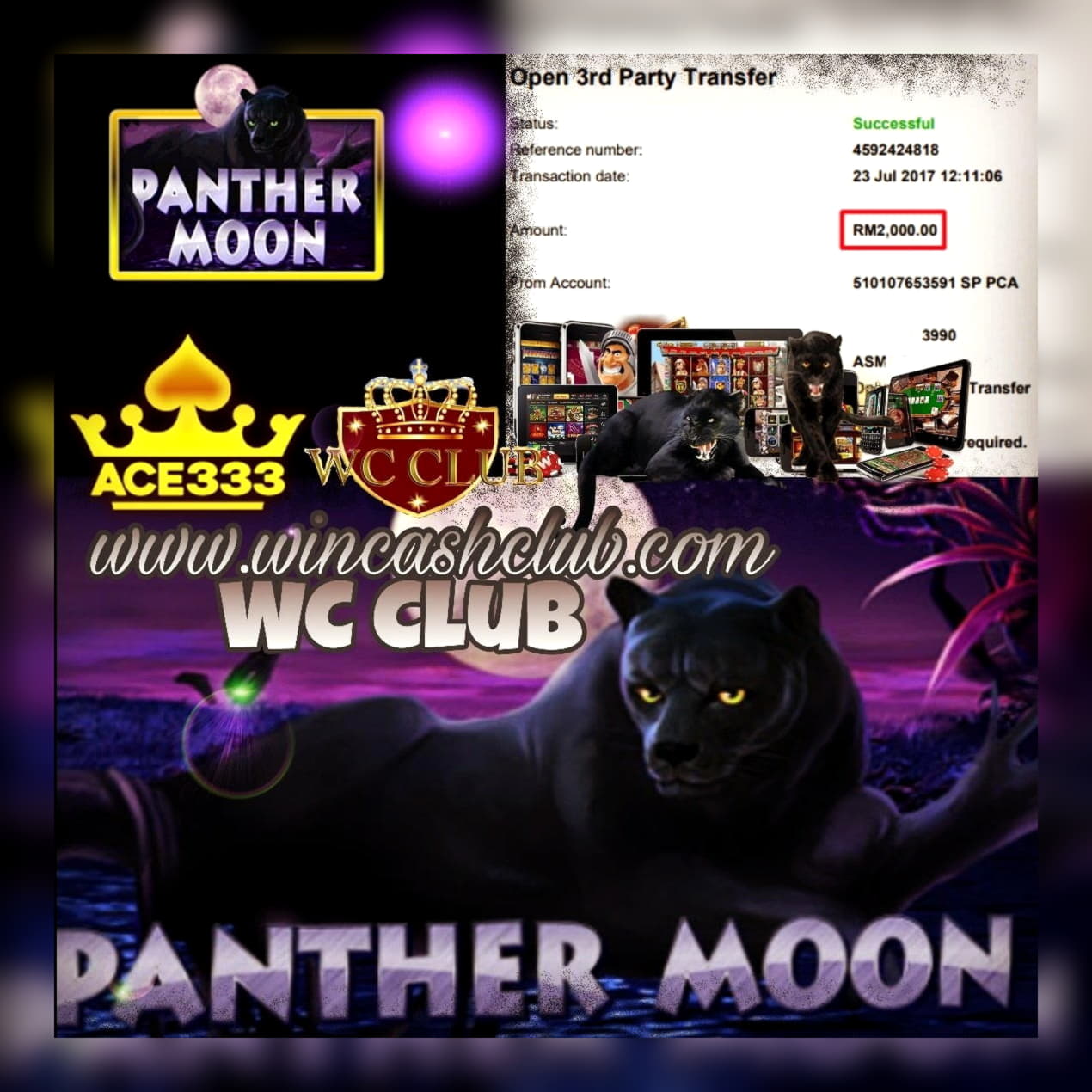 105 FREE SPINS at Come On Casino