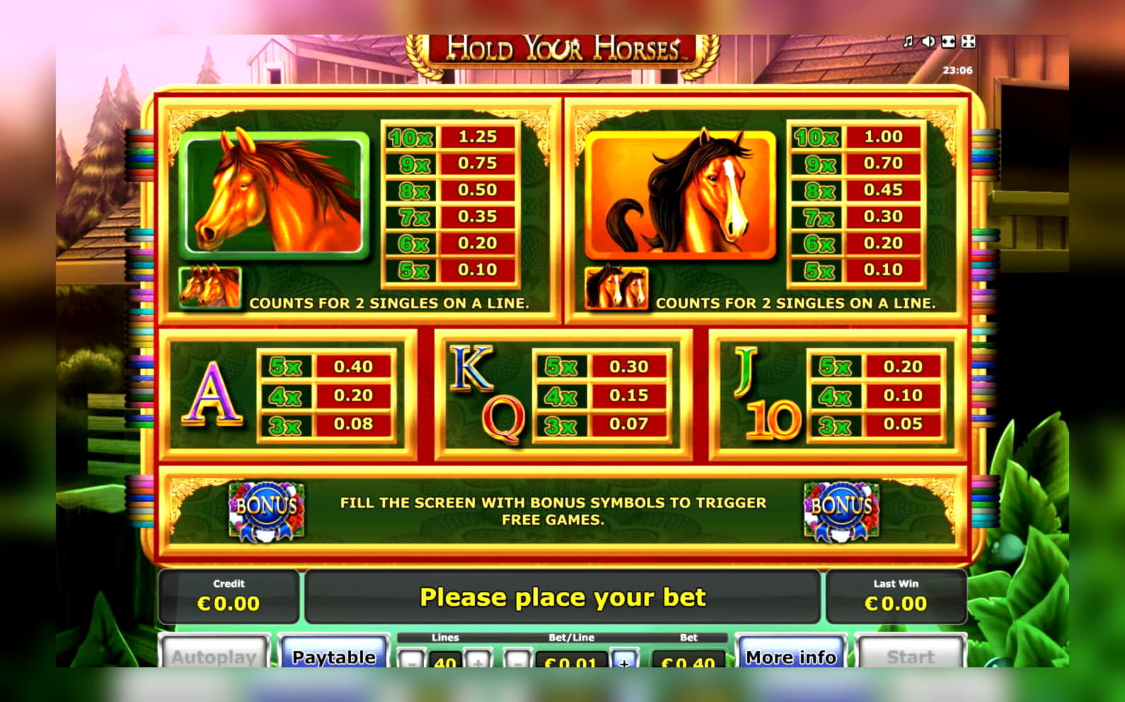 EURO 2395 NO DEPOSIT at Spinit Casino