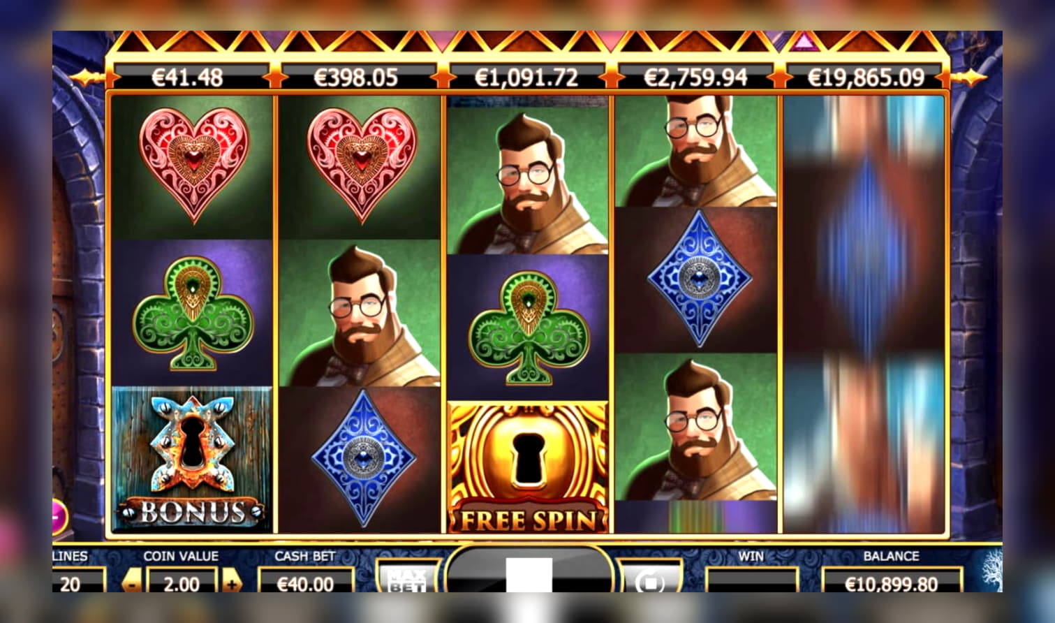 195 Free casino spins at Euro Palace Casino