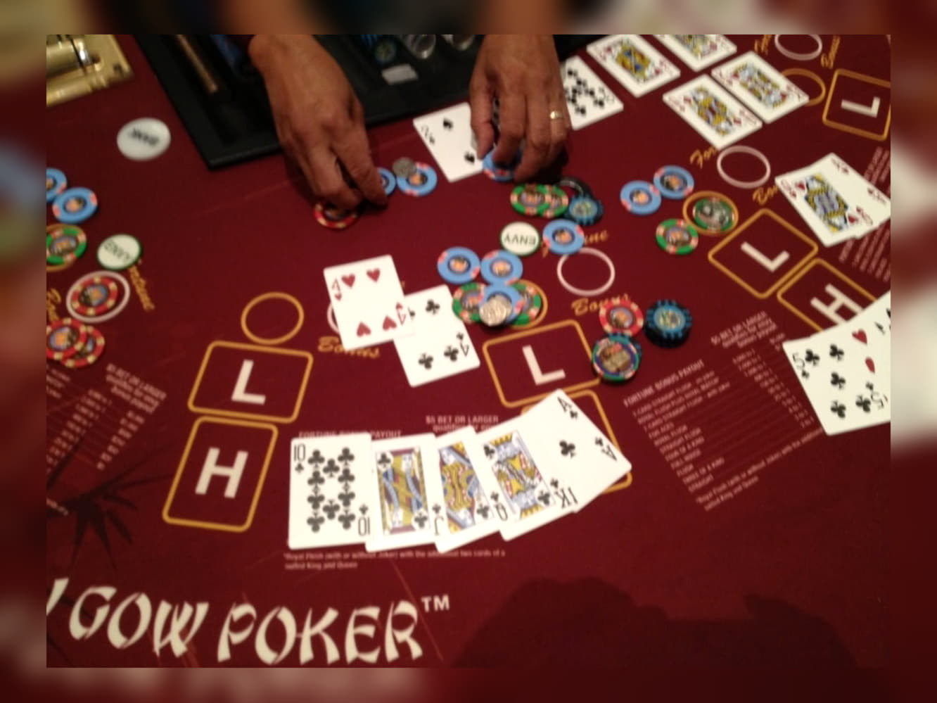 $50 casino chip at Royal Dubai Casino