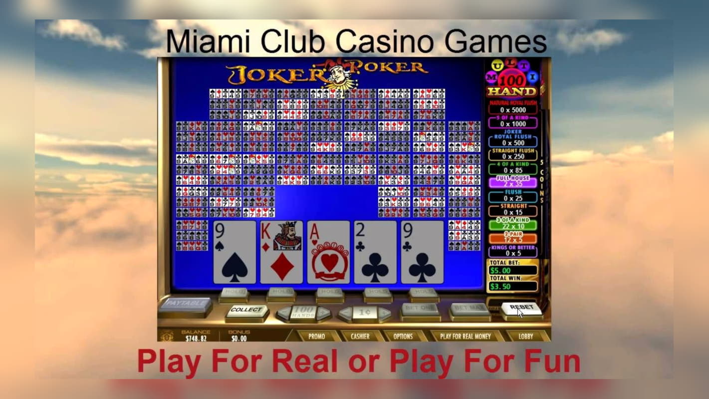 500% Casino match bonus at Jackpot City Casino