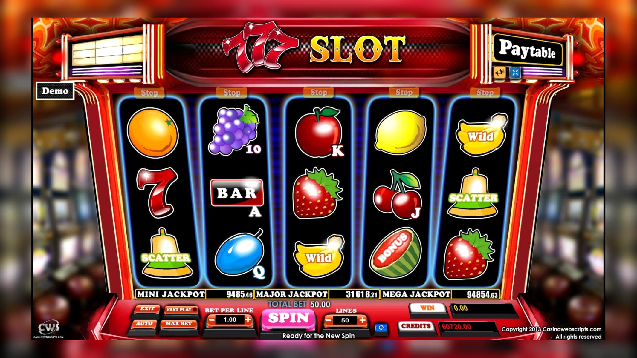 365% Match at a casino at Betway Casino