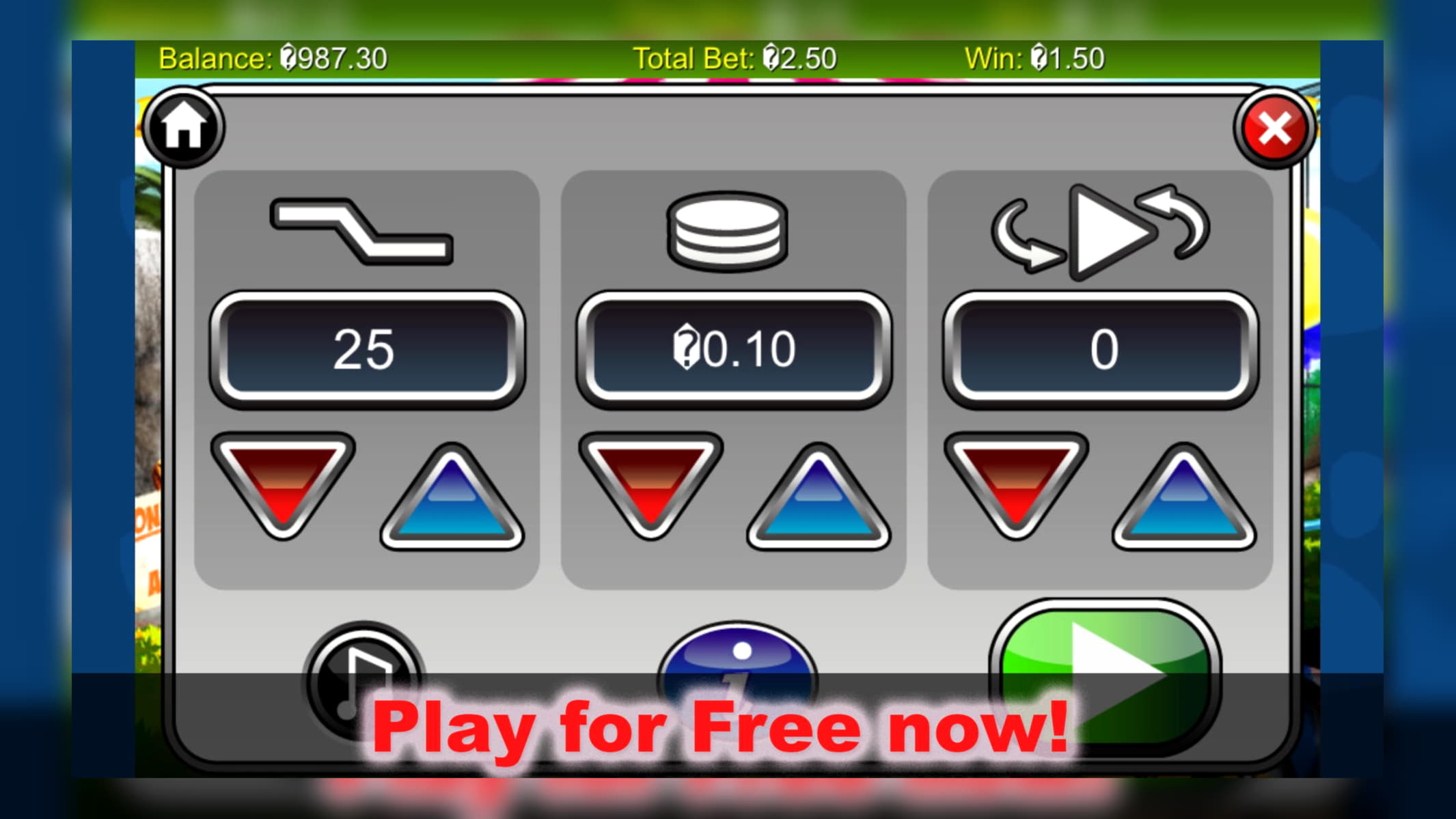 €195 Daily freeroll slot tournament at LV Bet Casino