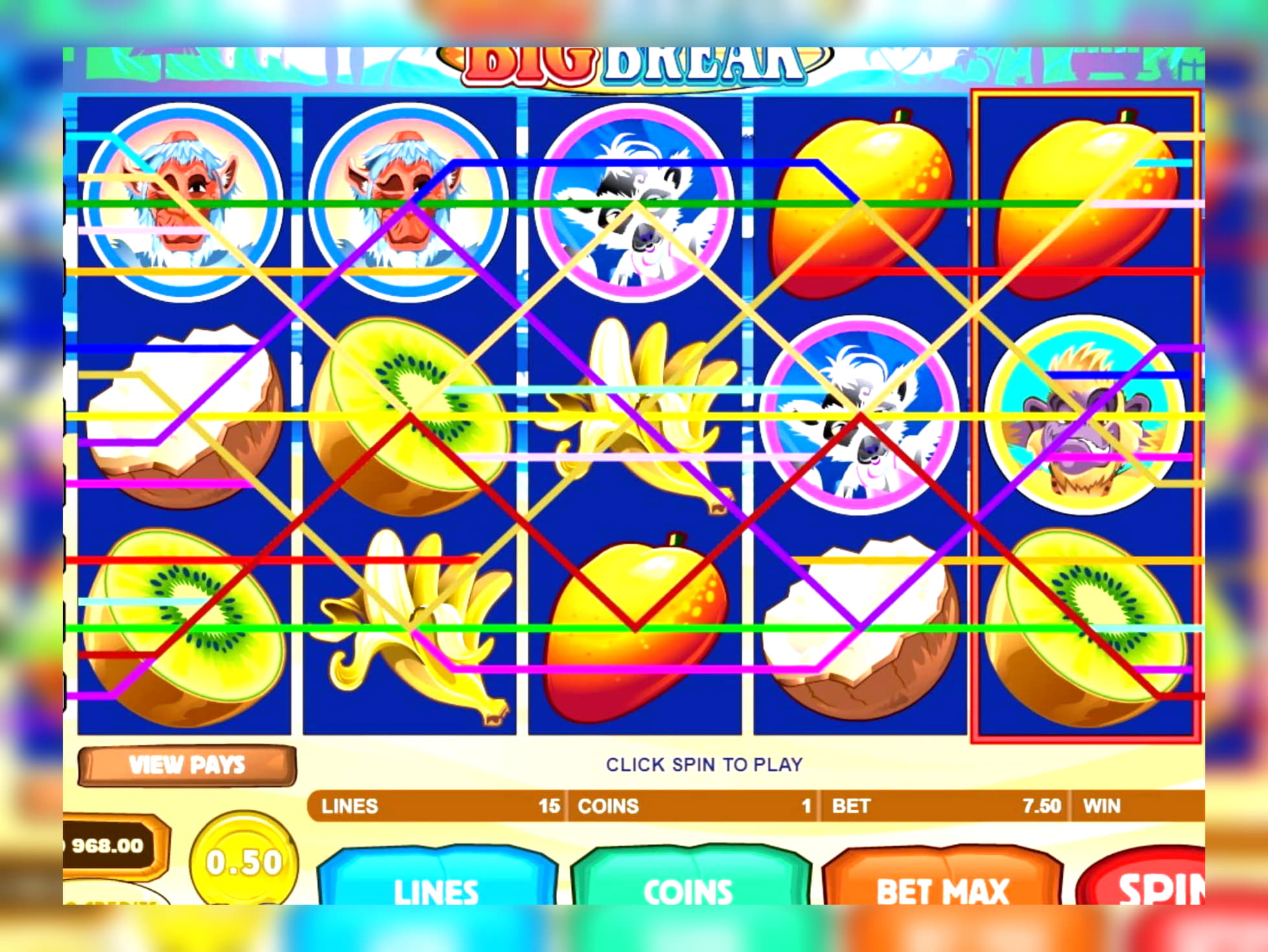 185 Free spins casino at Euro Palace Casino