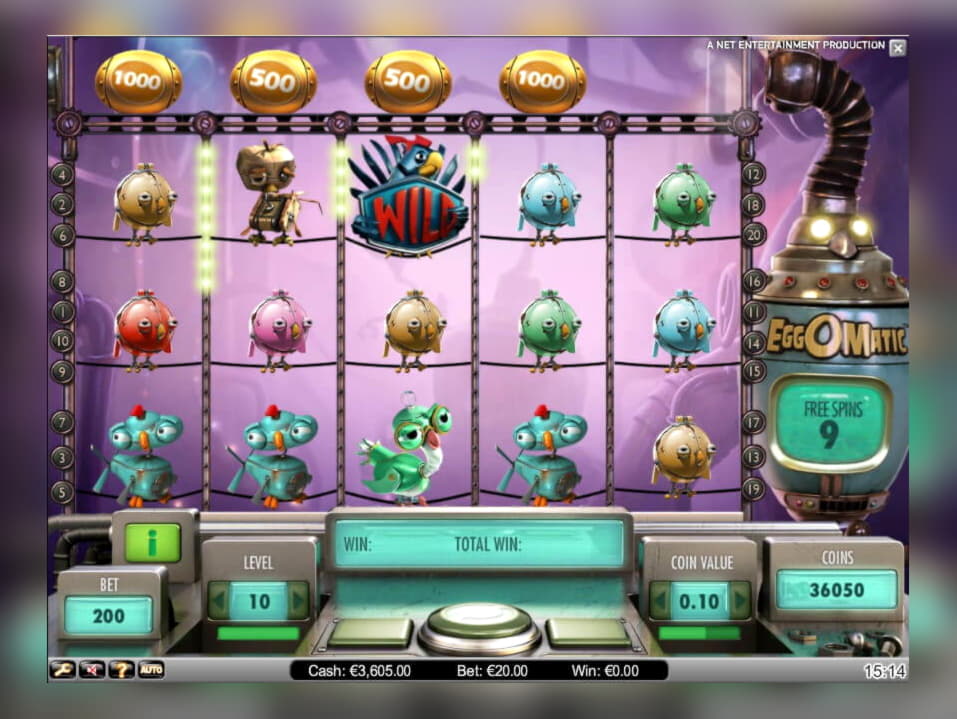 $605 Daily freeroll slot tournament at bWin Casino