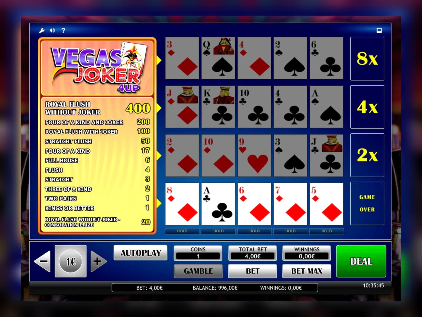 EUR 430 Free chip at Red Bet Casino