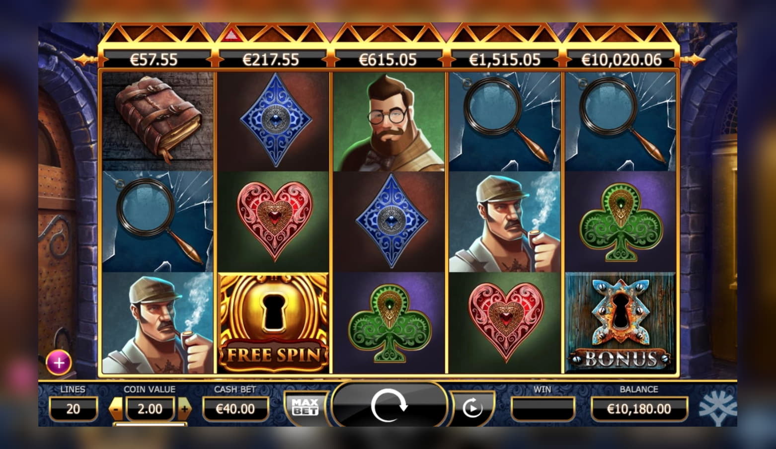 265 free spins at Vegas Hero Casino